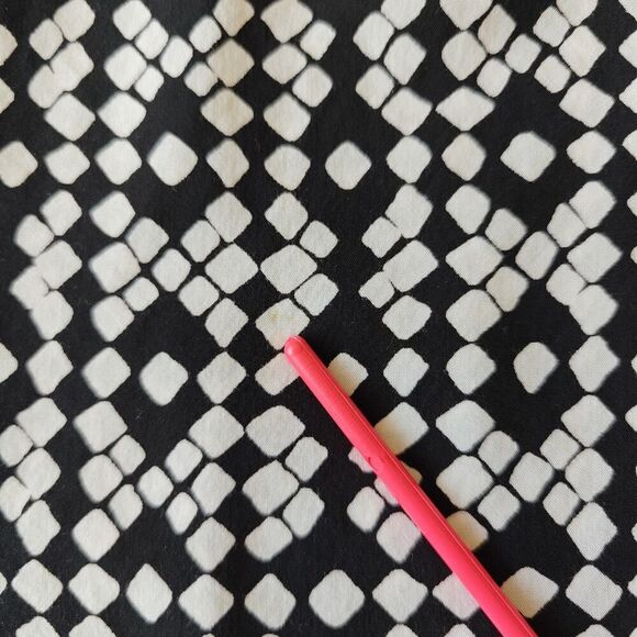 Ann Taylor LOFT diamond print tie waist shirt dress sz SP - Picture 10 of 10